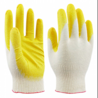 Gloves with 1 latex coating