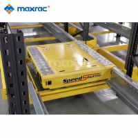 Automated 4-Way Radio Shuttle Pallet