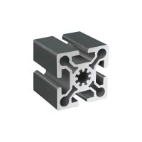 Custom cnc aluminium profile industrial aluminum rail anodized aluminum profile 40Ãï¿½40 From China