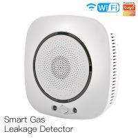 Tuya APP Smart WiFi Gas Detector for Home Security Kitchen Cooking Gas Leak Alarm Linkable Solenoid Valve From China
