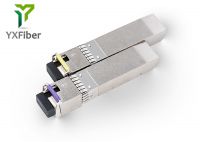 Compatible 10Gb Optical Fiber Transceiver 100km ZR BIDI 1550nm /1490nm LC
