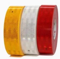 Waterproof Reflective Tape DOT-C2 Red And White Adhesive Conspicuity Tape For Trailer, Outdoor, Cars, Trucks