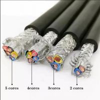 Rvvp 4-core Power Cable Flexible Shielding Unshielding 16mm 24awg 16mm Square 4-core Cable Electrical Wire 2.5mm 4mm 6mm PVC From China