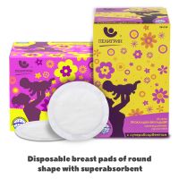 Disposable absorbent breast pads and quot peligrinand quot