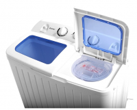 17.6 lbs Electric Portable Mini Household Compact Twin Tub Washing Machine Ultifunctional Barrel Type Washer Spinner From China