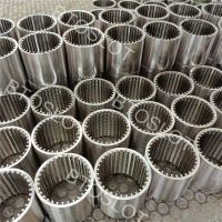 Wire wrapped wedge wire screen filters Johnson screen pipe From China