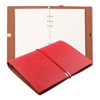 A5 Leather Binder Notebook PU Leather