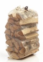 Tubular tape pp/pe mesh bag for packing firewood with drawstring  convenient mesh sacks From China