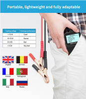 PSBT201.Automobile battery diagnostic instrument, 12V general battery diagnosis, multi-functional battery diagnostic instrument, battery diagnostic instrument factory direct sales From China