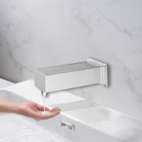 Chrome hands free sensor- operated lavatory faucet soap  dispenser From China