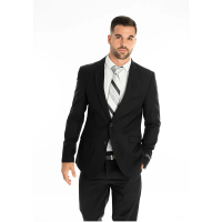 Black Suits 2 button single breast