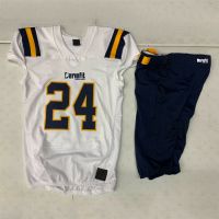 New Custom Design Football Uniform Set Sports Suit Men Sublimation Breathable American Football Clothing