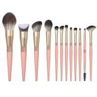 Luxury Bling Rhinestone Makeup Brush Set High Quality Synthetic Hair Face Eye Lip Cosmetic Tools From China