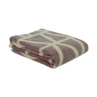 Jacquard Bath Towel Geometry, Beige, Collection Wild