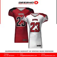 Sublimation American football Reversible jerseys panel