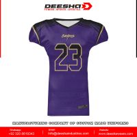 Sublimation American football Reversible jerseys panel