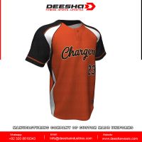 Baseball short sleeve Sublimated Jersey