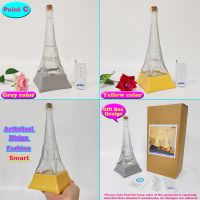 Remote Control Paris Eiffel Tower Night Lamp Night Light Lighting Lamp Table Lamp Soft Light Holiday Lamp For Bedroom Reading Room Gifts Usb Charge Light Portable Lamps