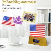 China Flags Table Lamp Picture Photos Frames Night Light Motion Activated Clear Acrylic For Office Decor Desk Unique Gifts Girls