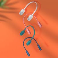 Mini Neck Fan Portable With USB Rechargeable Battery Foldable Air Cooling Hanging Bladeless for Home And Outdoor From China