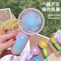 Mini Usb Fan With Rechargeable Battery Camping Lamp For Home Office School Gifts Table Desk