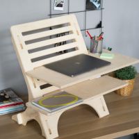 Table stand holder for notebook computer: Stayhome Desk