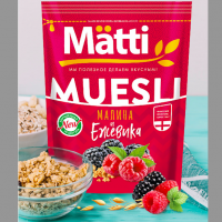 Matti Muesli With Blackberries And Raspberries