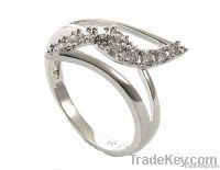 Fashion sterling silver jewelry ring (WSHCN01415R)