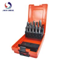 Tungsten Carbide Steel Rotary Burr Bit Set 6mm Cutting Head