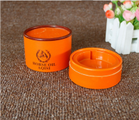 Customized cosmetic paper tube packaging with plastic tray From China