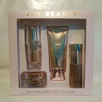 JLo Beauty That JLo Glow 4 Piece Kit Skincare Set Cleanser, Serum, Cream, Boost