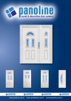 Pvc decorative door panels