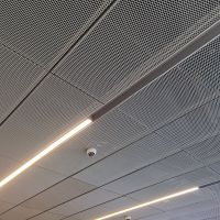 Aluminum Expanded Metal Mesh Facade Cladding Diamond Hole Expanded Metal Mesh Supplier