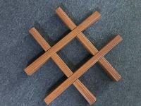 100X100 Factory Price Metal Open Cell Suspended Ceiling Tile Supermarket Ceiling From China