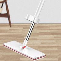 Hot Selling High Quality Squeeze Mop Self Cleaning Hands Free Washing Microfiber Flat Mop From China