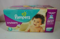 Vintage Pampers cruisers size 4 Sesame Street 112 diapers 22 - 37 pounds