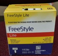 Freestyle Lite Test Strips Pack Of 100