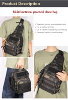 Yakeda Fashion Sport Shoulder Sling Tactical Crossbody Chest Bag  