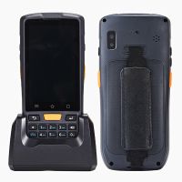 HIDON 4.0 inch Android 9 4G TDD/FDD LTE rugged PDA&Handheld with optional barcode scanner NFC/HF RFID reader and docking station From China