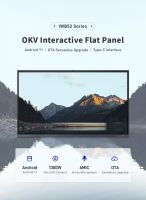 65 75 86 Inch Interactive Flat Panel IWB52
