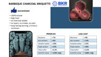Barbeque Charcoal Briquettes