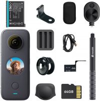 Brand New Insta360 One X2 Waterproof Action Camera With Complete Accessories And Parts From USA
