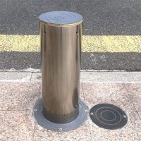 UPARK Parking Entrance Anti-collision Automatic Lifting Post Residential Battery Powered Bollard