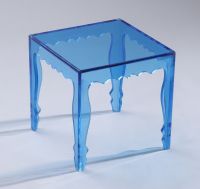 clear acrylic side table end table From China