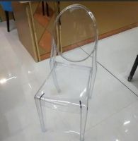 Hot Sale Dine Stackable Crystal Ghost Chairs Hotel Transparent Plastic Clear Acrylic Dining Chair For Events From China