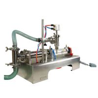  single head liquid soda beverage perfume bottled water filling machine From China