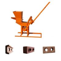 Small manual soil interlocking brick making machine From China