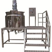 500KG stirring pot mixing tank tank for Heating dishwashing liquid stirring tank Skin care handmade soap From China