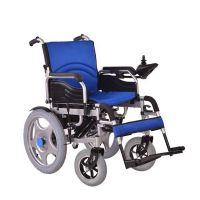 wheelchair manufacturer folding portable lightweight electric wheelchair with high quality From China