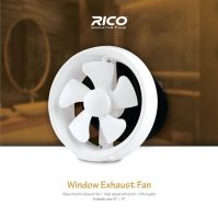Rico Innovative Window Glass Exhaust Fan